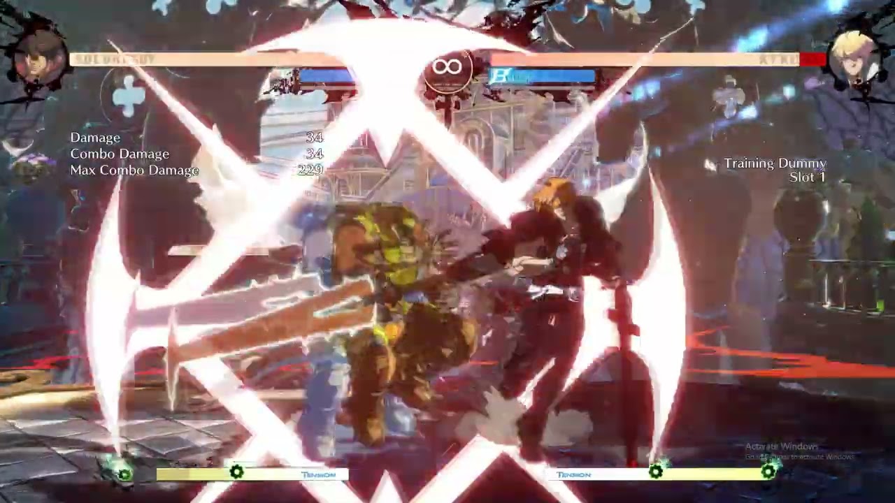 Sol combos #GGST version 1.18