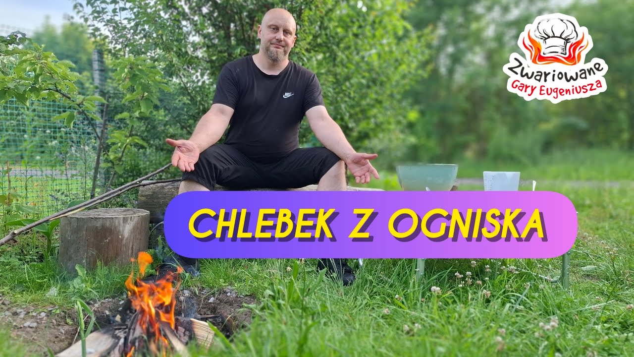 Chlebek z ogniska. Jak upiec chleb w terenie - Campfire bread