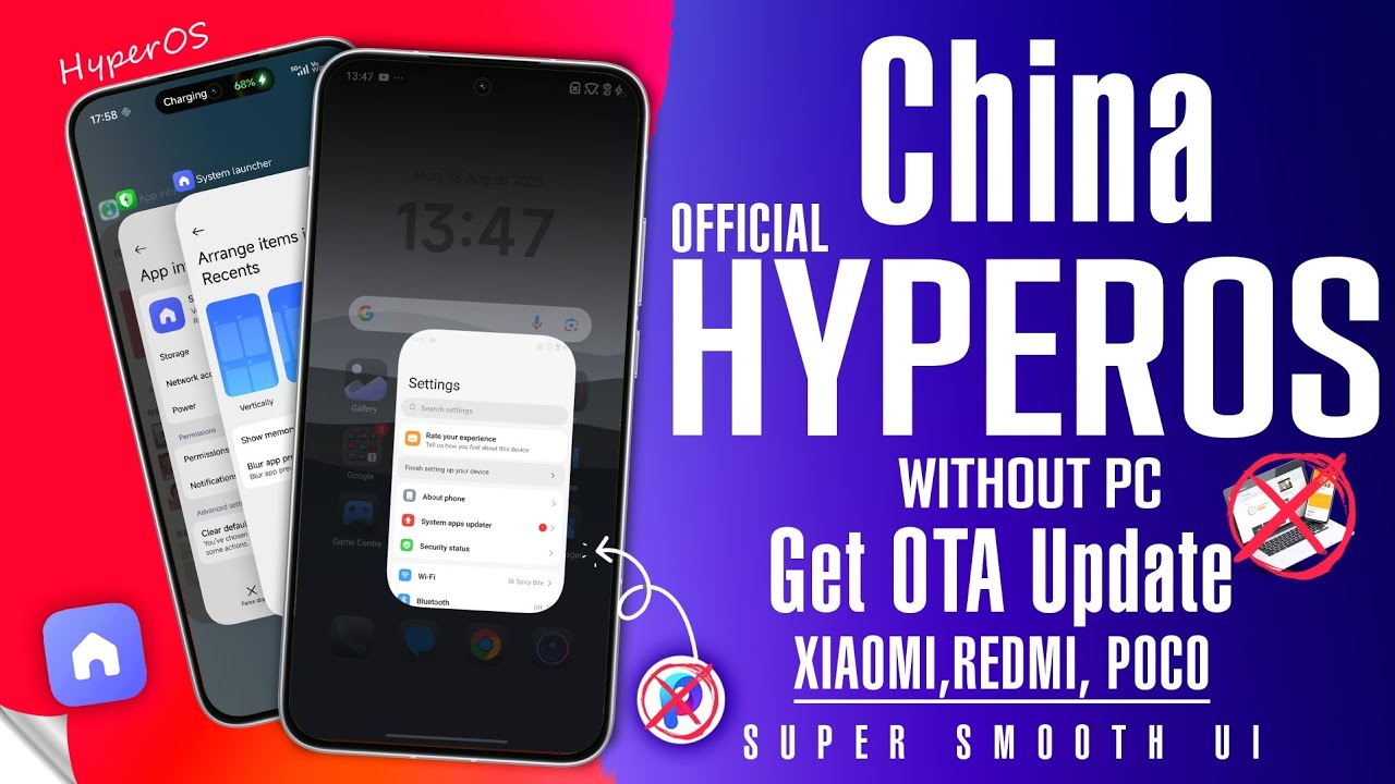 Flash China Official HyperOS and Get OTA Update like Indian HyperOS- Better Smooth Animation 😎 -2026