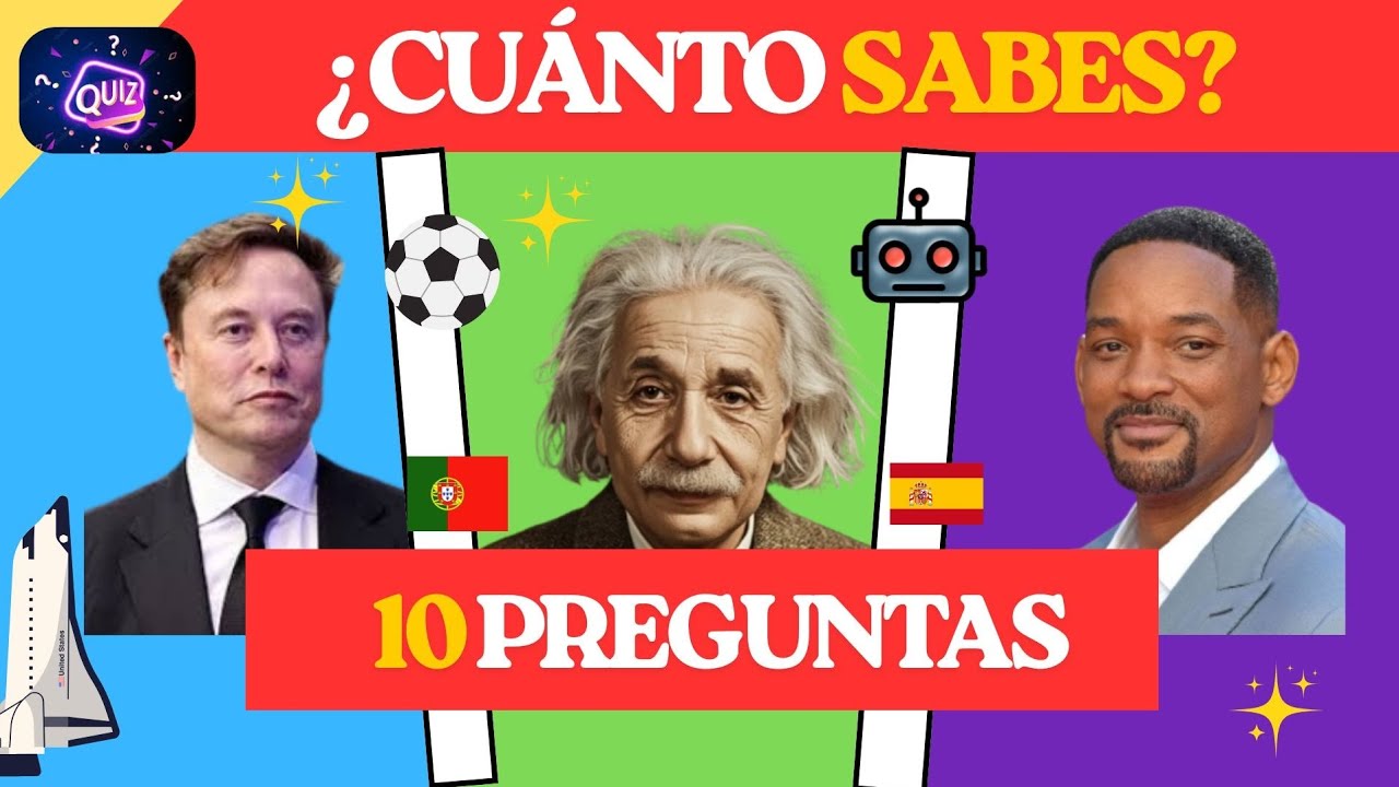 Solo el 5% de gente puede responder correctamente estás preguntas 10 preguntas de CULTURA GENERAL 🧠 