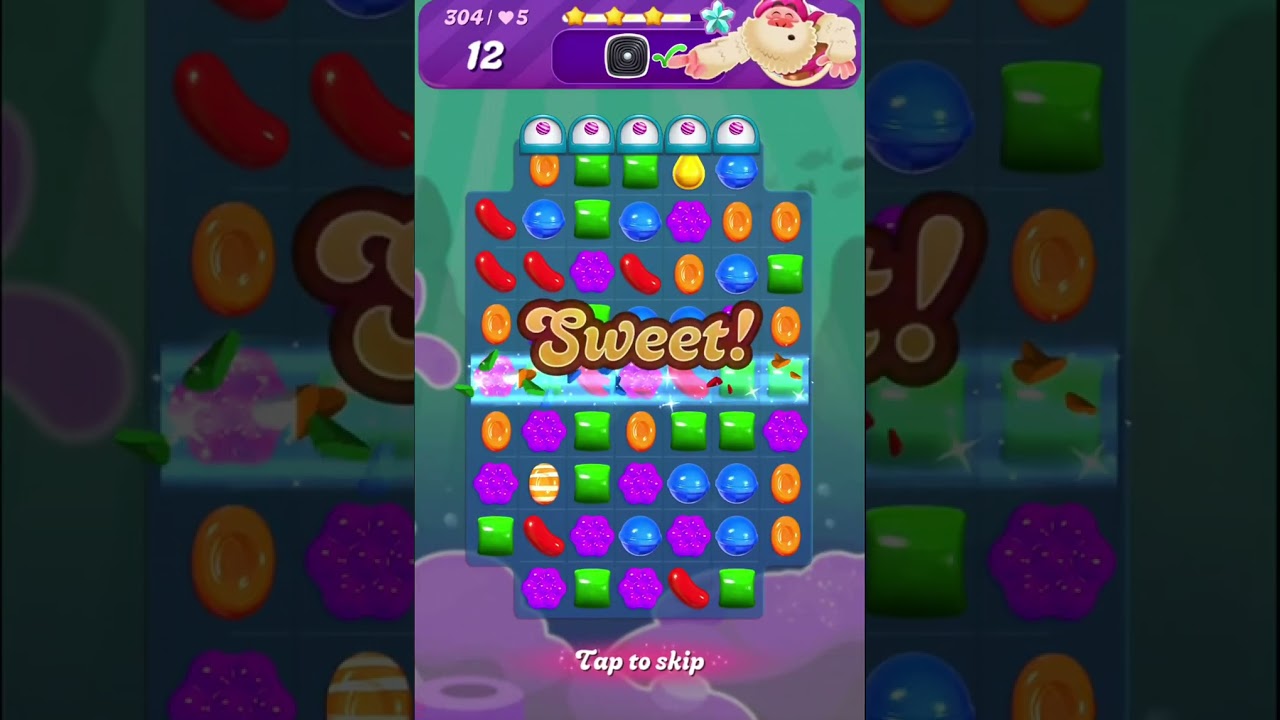 Candy Crush Saga Levels 301 To 312