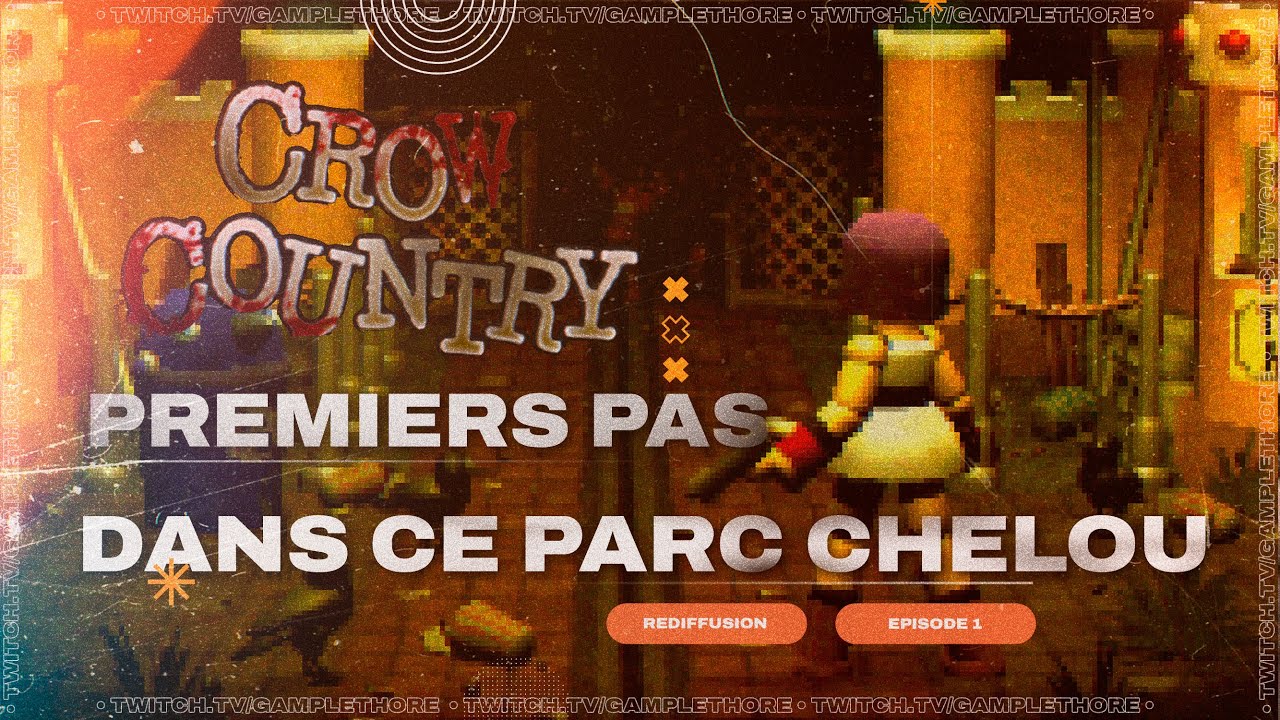 PREMIERS PAS DANS CE PARC CHELOU | Crow Country #1