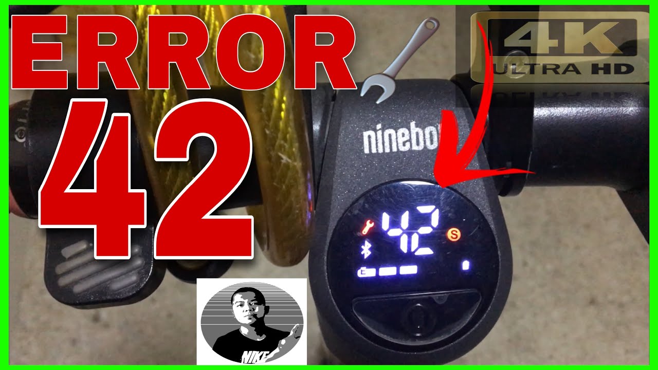 Как легко исправить ошибку 42 | Ninebot es3/es4 | Шаг за шагом | James Angelo TV. Видеоблог № 44