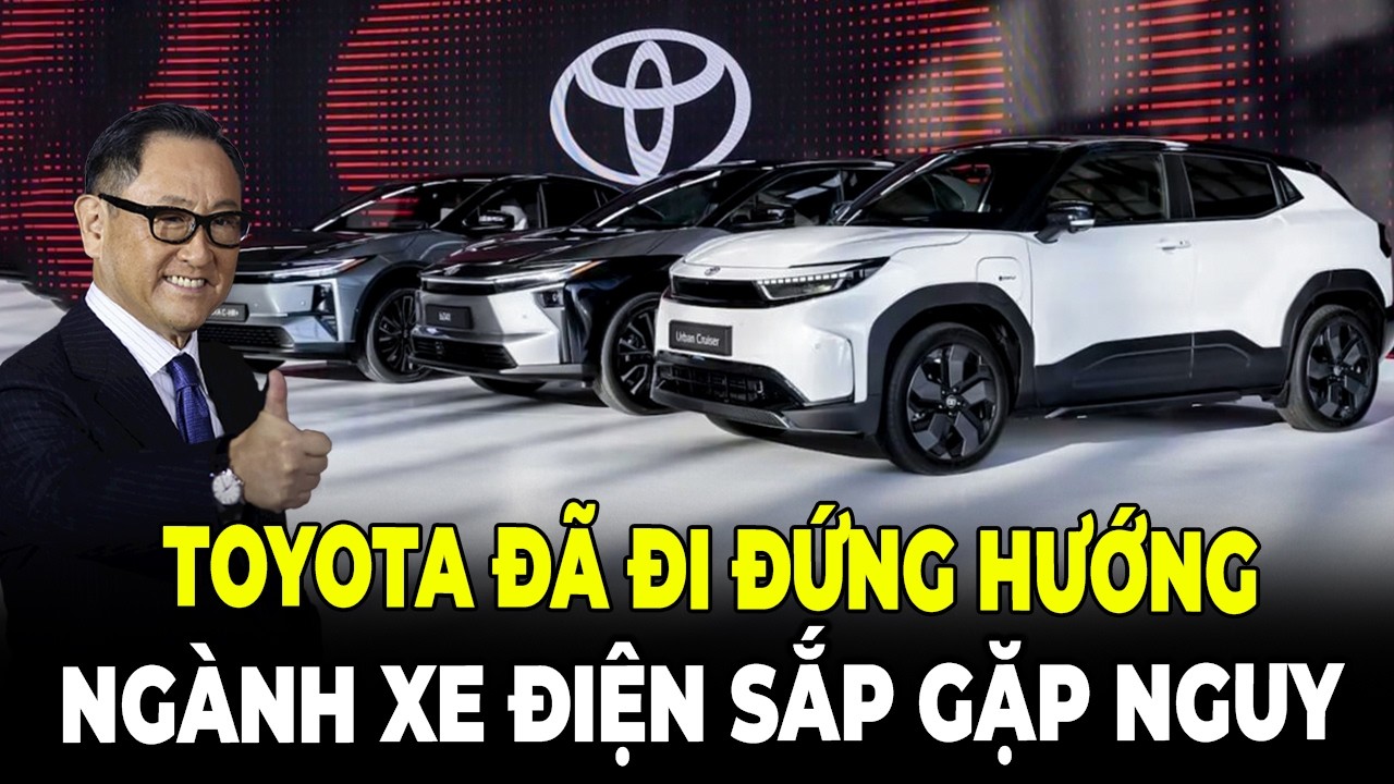Toyota Khiến Ngành Xe Điện Đứng Hình Bằng Chứng Cho Thấy Họ Đã Đi Đúng Hướng