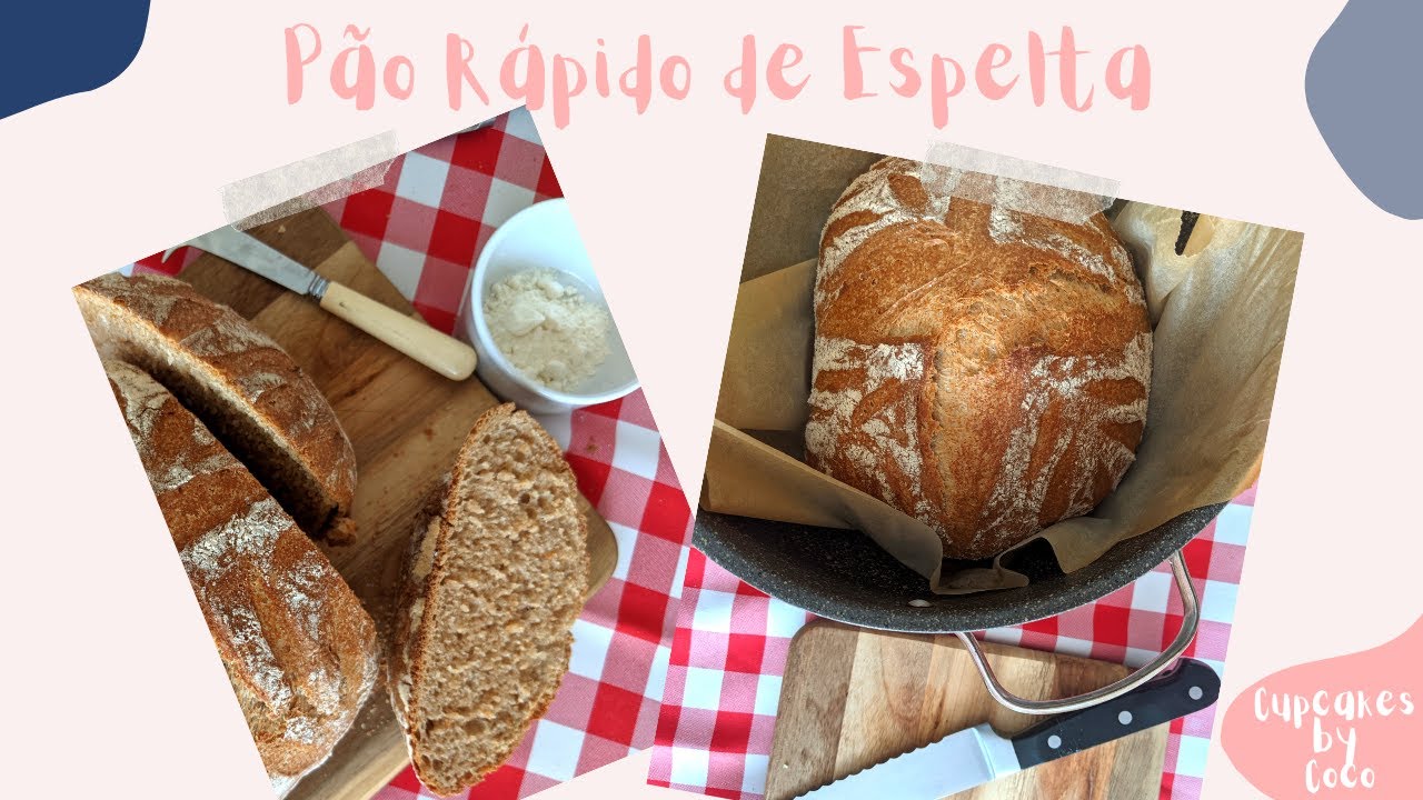 Pão Rápido de Espelta | Cupcakes by Coco