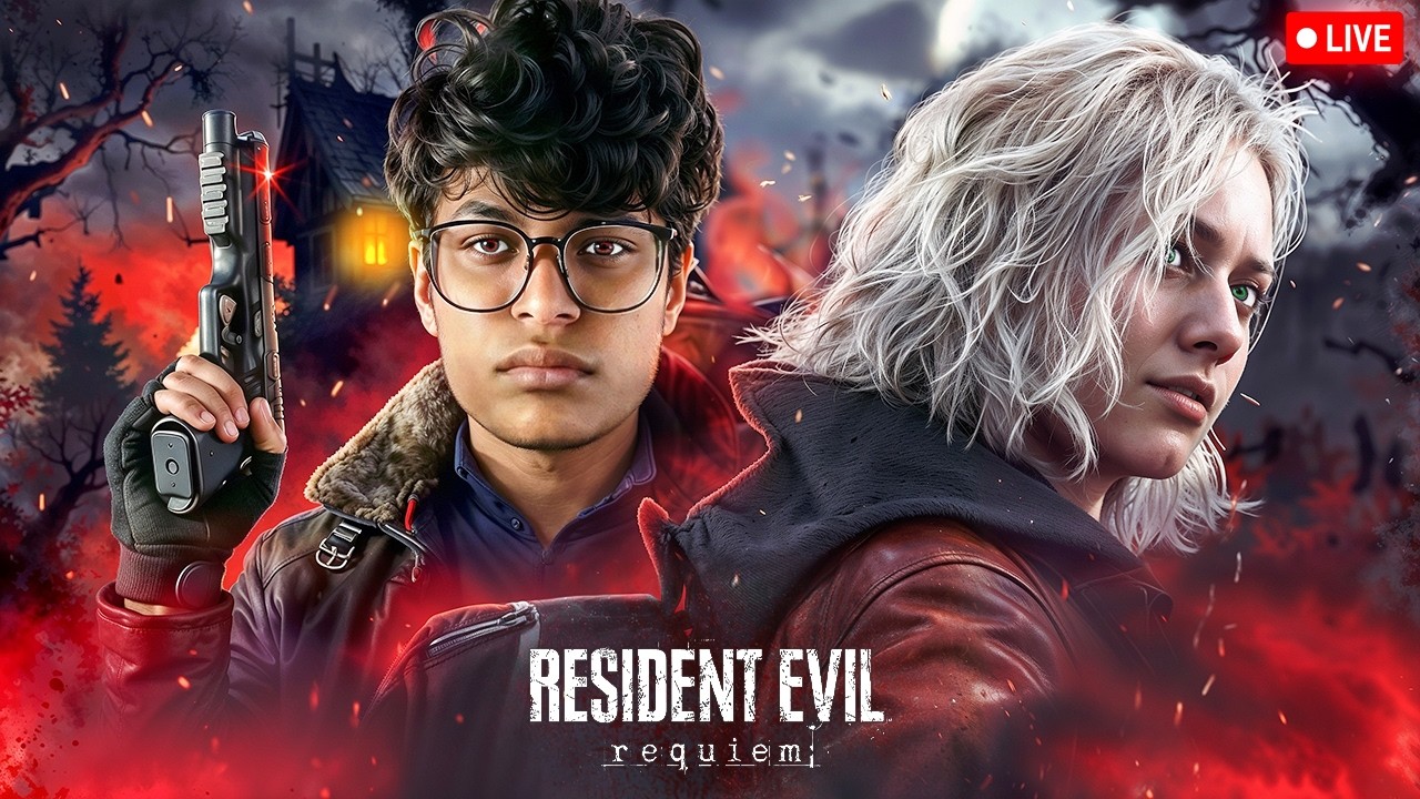 1️⃣ RESIDENT EVIL 9 REQUIEM LIVE 🔴 | SCARIEST RE GAME EVER? 😱 |HINDI COMMENTARY | SWAP RONY | DAY 1