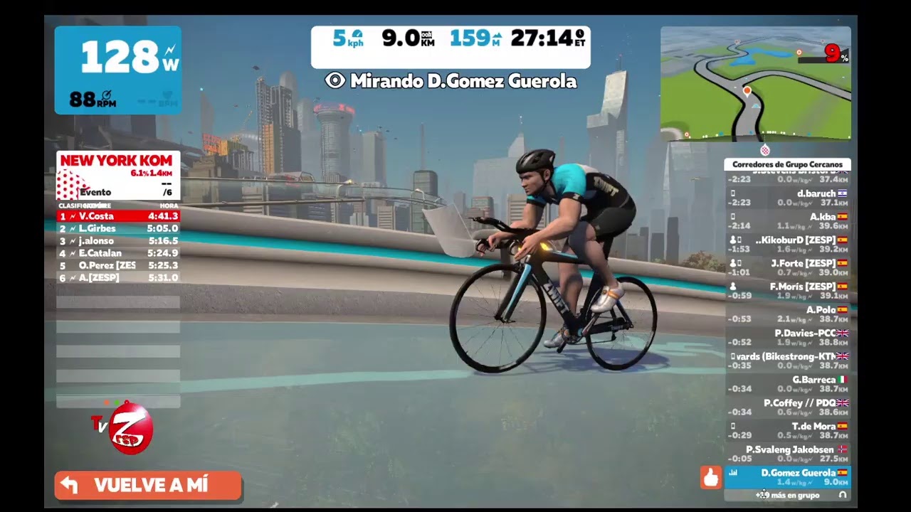 Emisi&oacute;n en directo de Comunidad Zwift [ZESP]