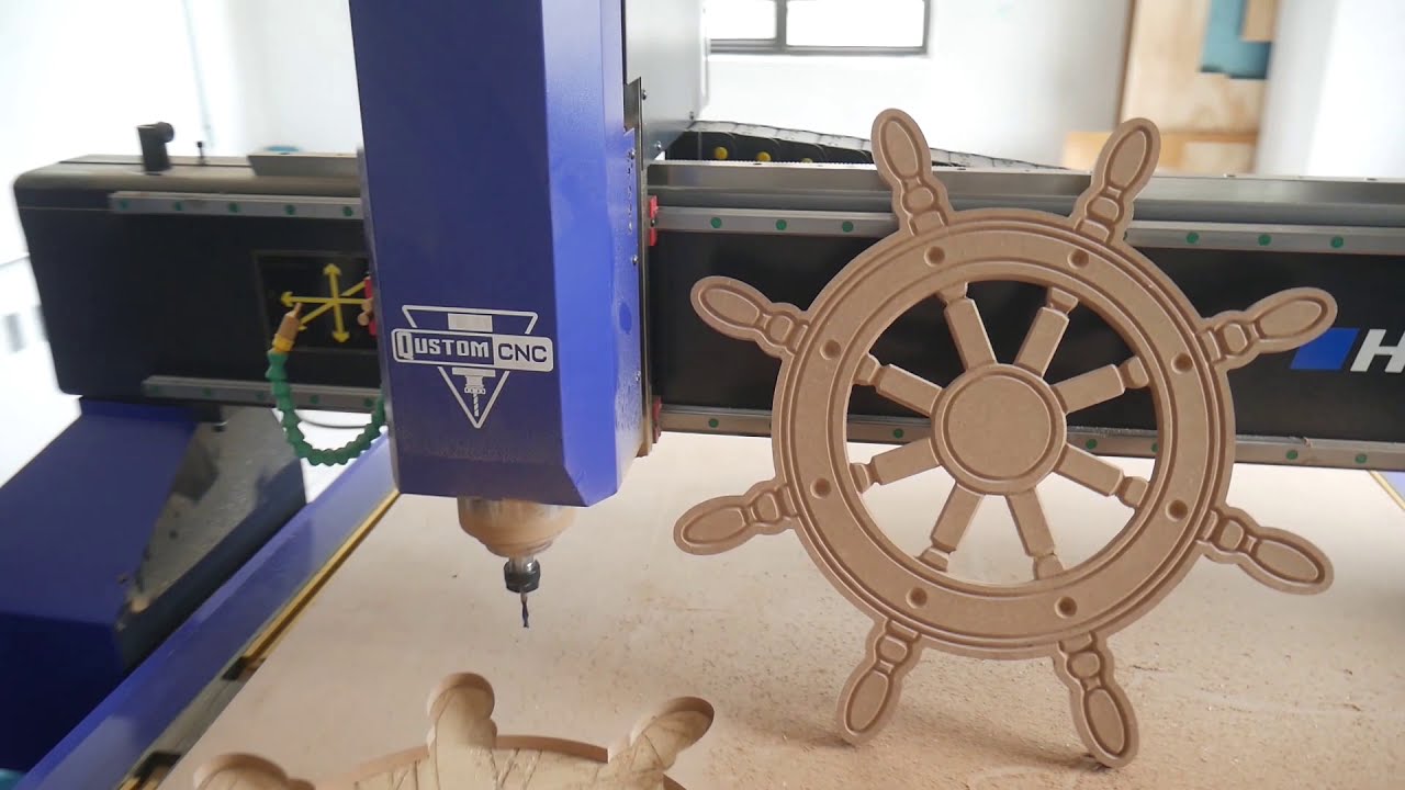 Router QUSTOM CNC para corte de madera: decoraci&oacute;n, accesorios y artesanias