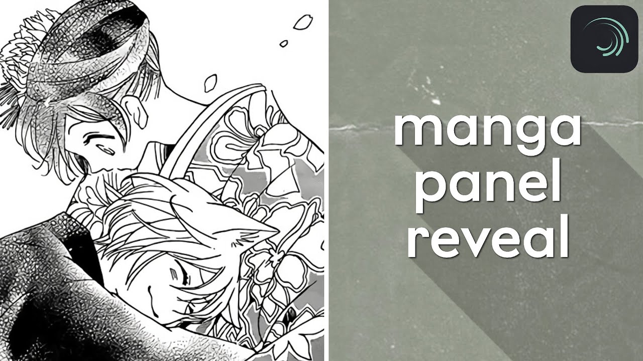 Alight Motion Manga Panel Reveal