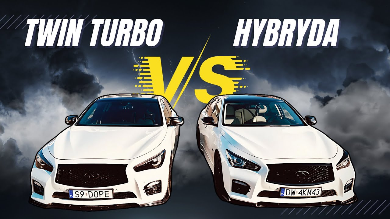 Co trzeszczy w Infiniti Q50? | 3.0TT vs 3.5 Hybryda (pomiary 0-100)