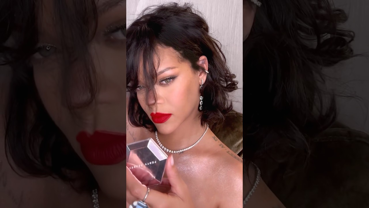 How to get Rihanna&rsquo;s diamond dusted look  🤩💎 it&rsquo;s Diamond Bomb highlighter + Butta Drop Body Cream