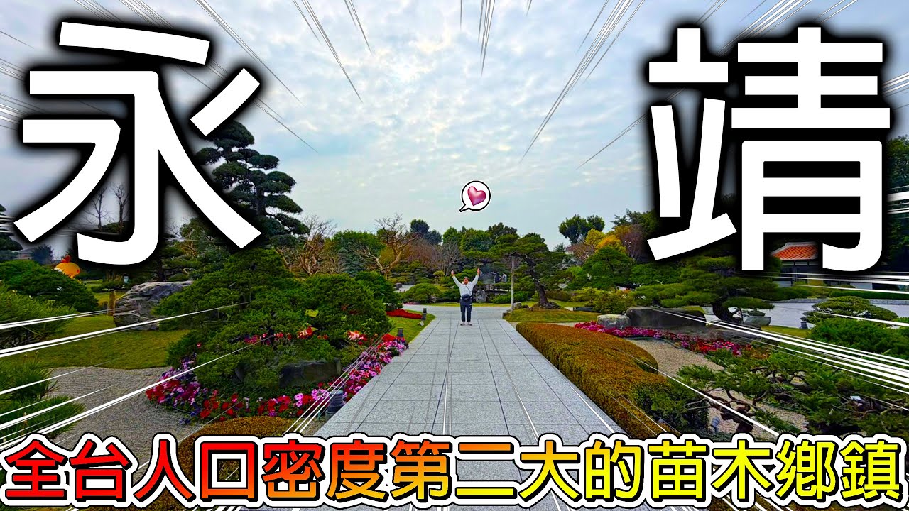【冷門地區一日遊】本島人口密度第二大的鄉｜居然在永靖看到李多慧🥰｜有超多美食的永靖老街百年前不在這？這次來苗木之鄉尋找【菊花不夜城】！！！【冠哥帶冠嫂去玩】