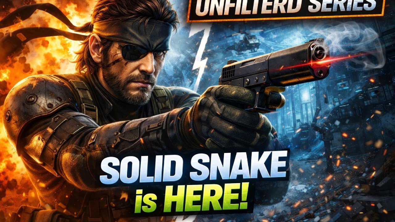 Unfiltered Series: SNAKE is HERE in Rainbow 6 Siege X - I got SLAMMED in MY FIRST GAME ON!!!