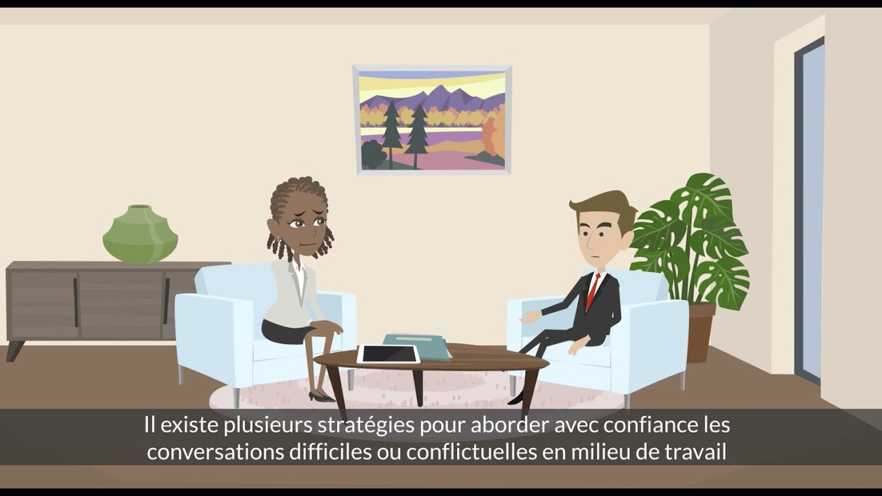Les discussions conflictuelles au travail