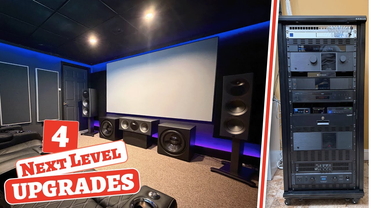 This Home Theater Upgrade was MASSIVE