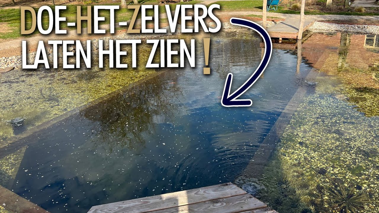 Zelf gemaakte zwemvijver | Doe-het-zelvers laten hun zwemvijver zien 1