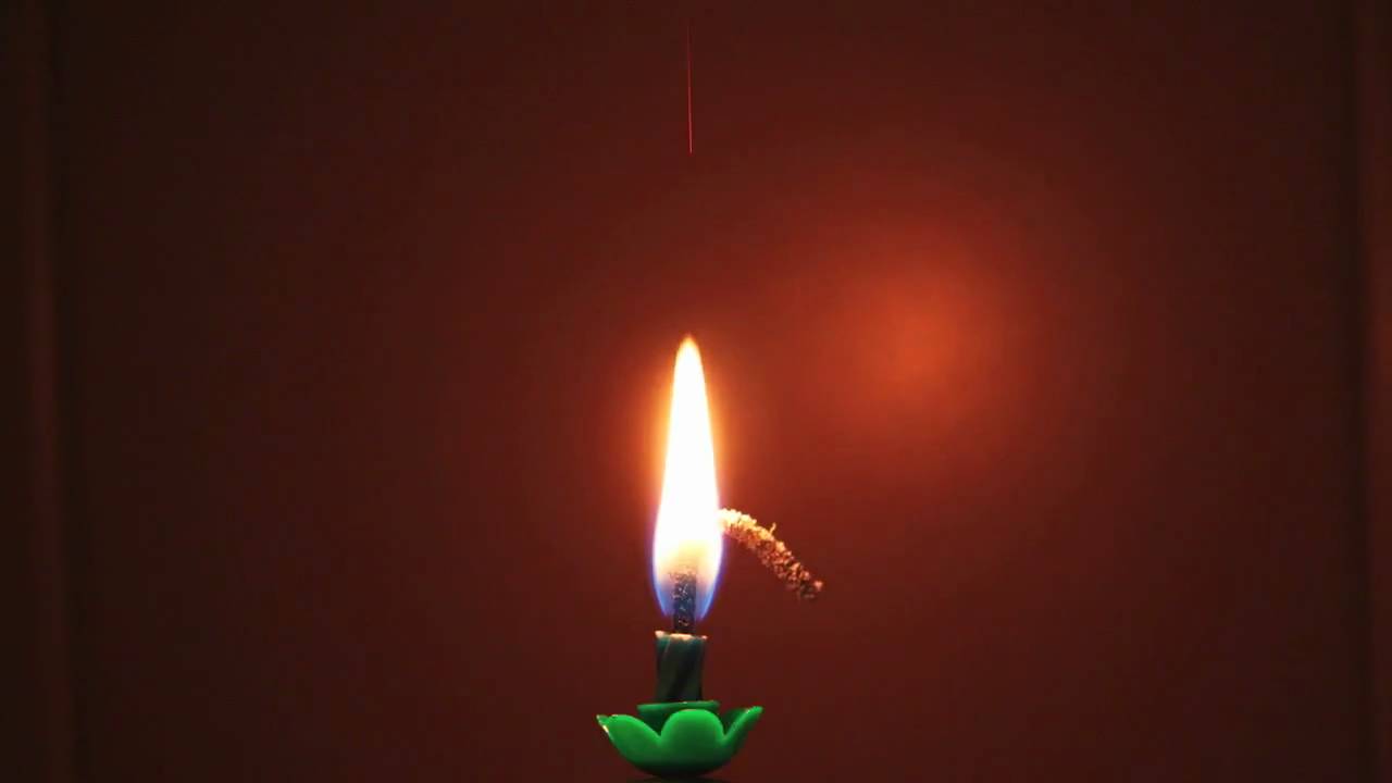 Birthday Candle Sparkles (timelapse)