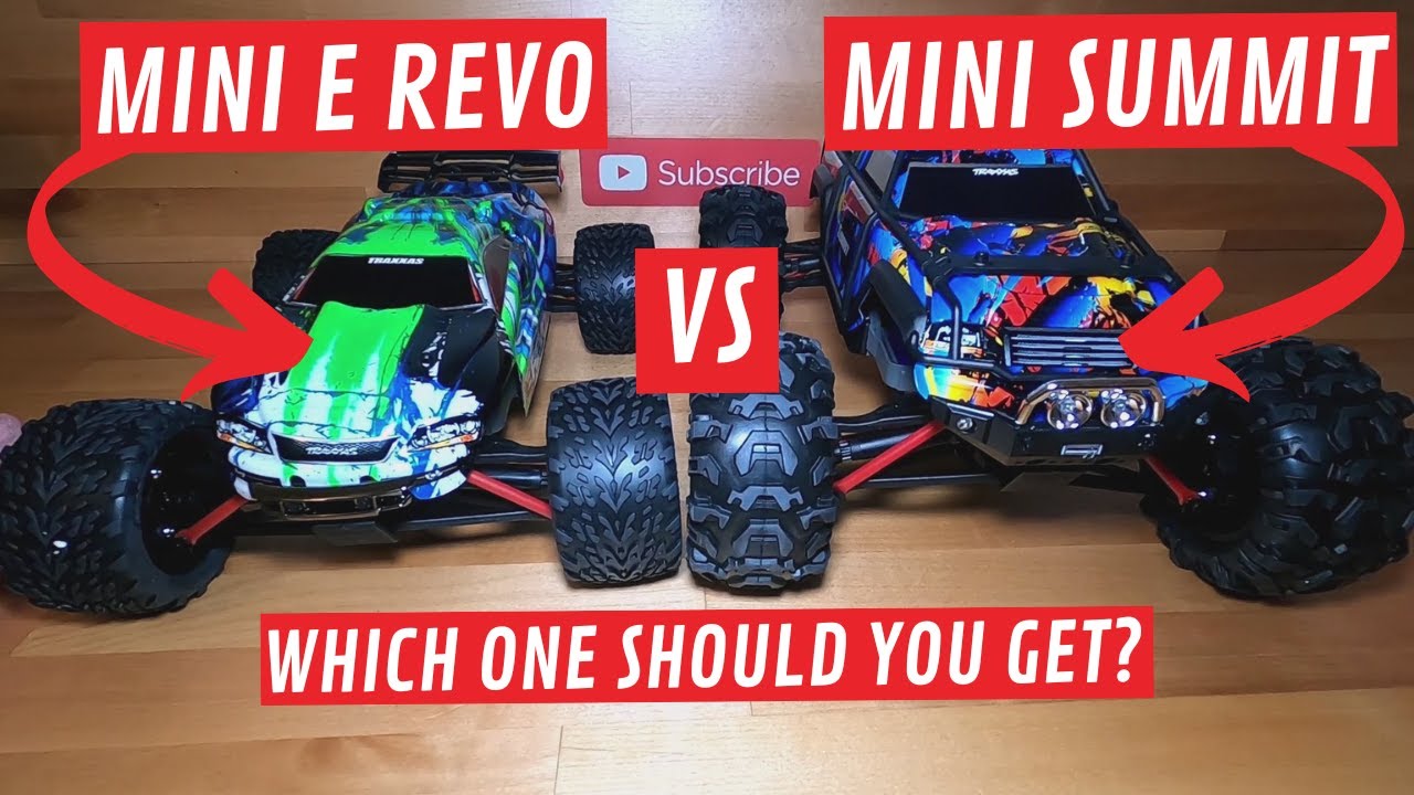 Comparing the Traxxas Mini E-Revo vs Summit