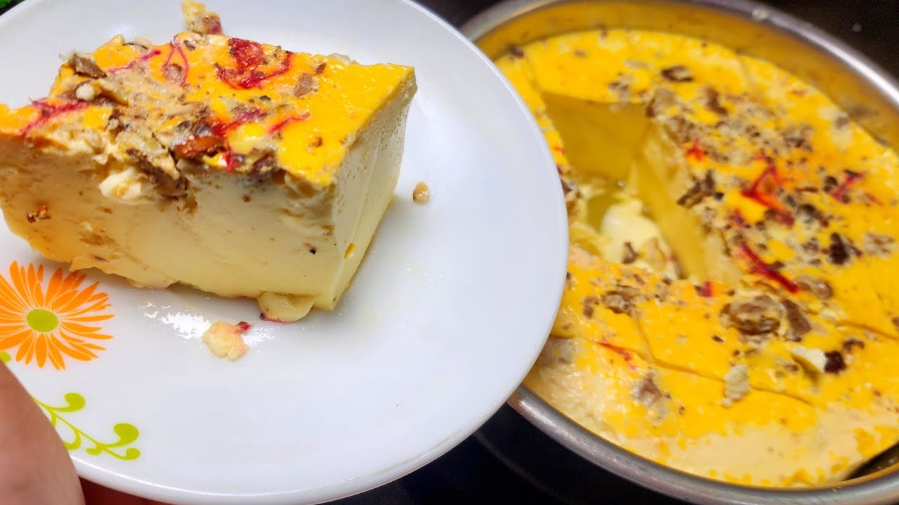 Cow first milk recipe| pudding recipe| cow colostrum milk pudding| kharvas recipe
