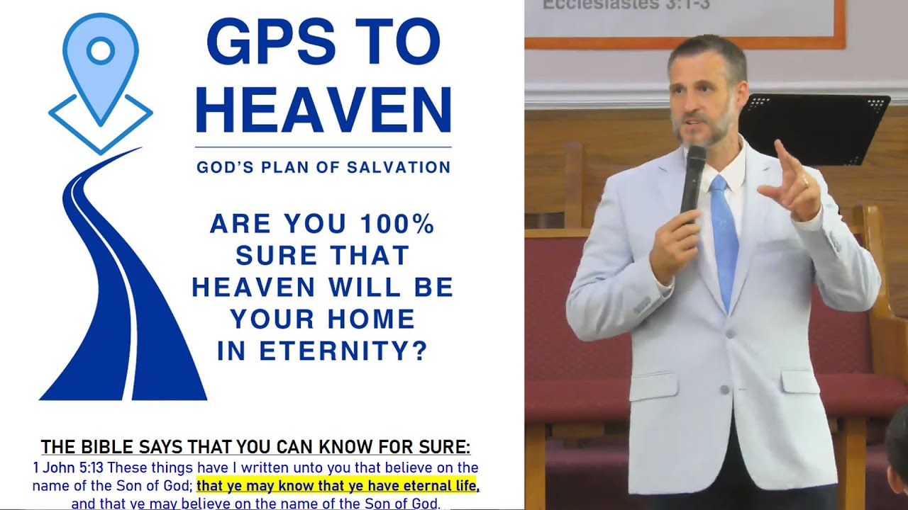 GPS How to Share the Gospel with Anyone - Pastor Adam Fannin Law of Liberty Baptist Church