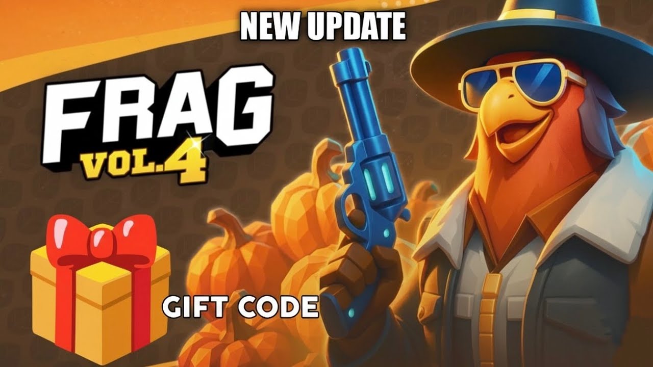 NEW UPDATE is HERE! 🎉 New Character + Free Gift Code in FRAG Pro Shooter!