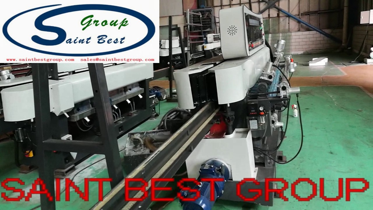 11 Spindles Glass Straight-Line Beveling Machine for 30x30mm Mosaic Glass Beveling