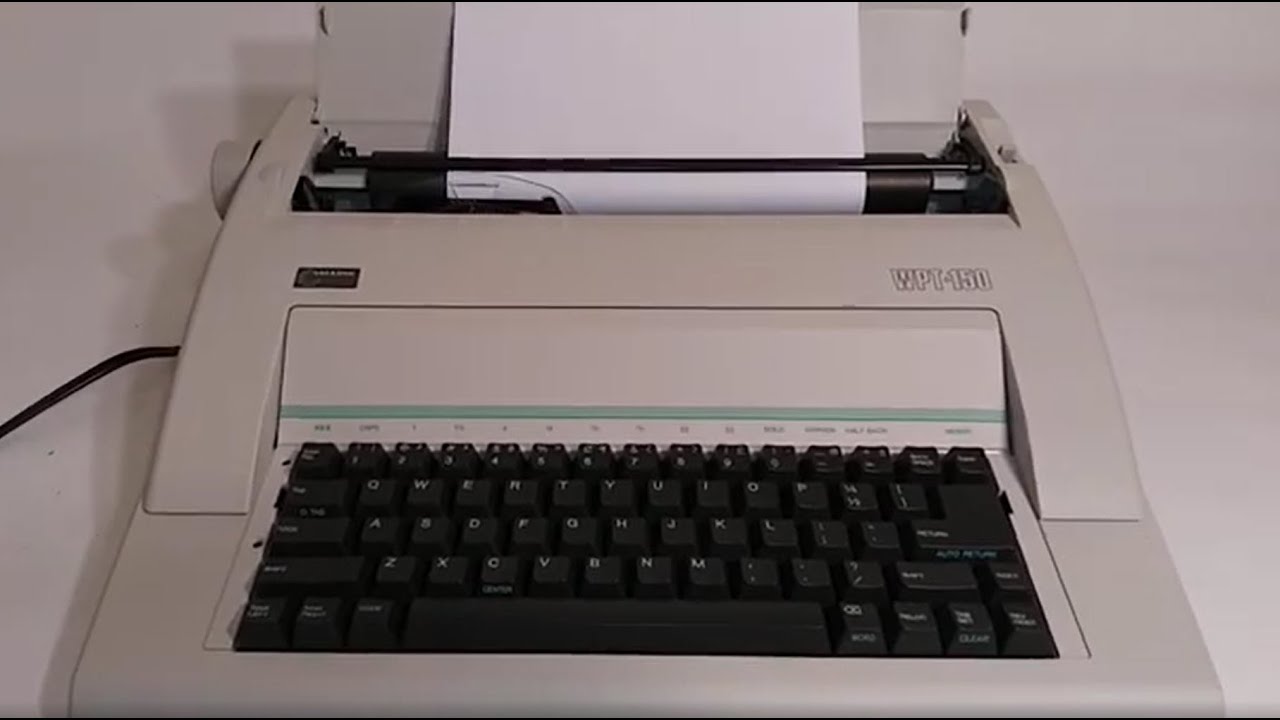 Nakajima WPT-150 TYPEWRITER