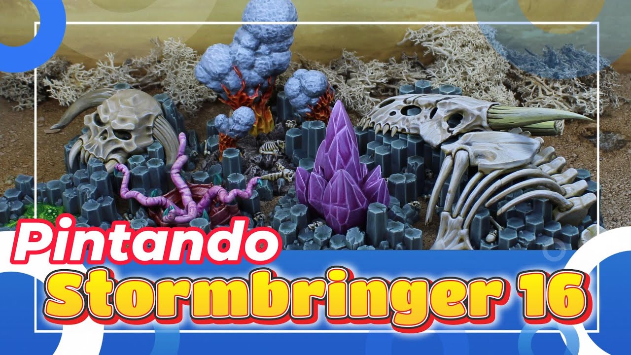 Pintando Stormbringer: Escenografía fascículo 16!!