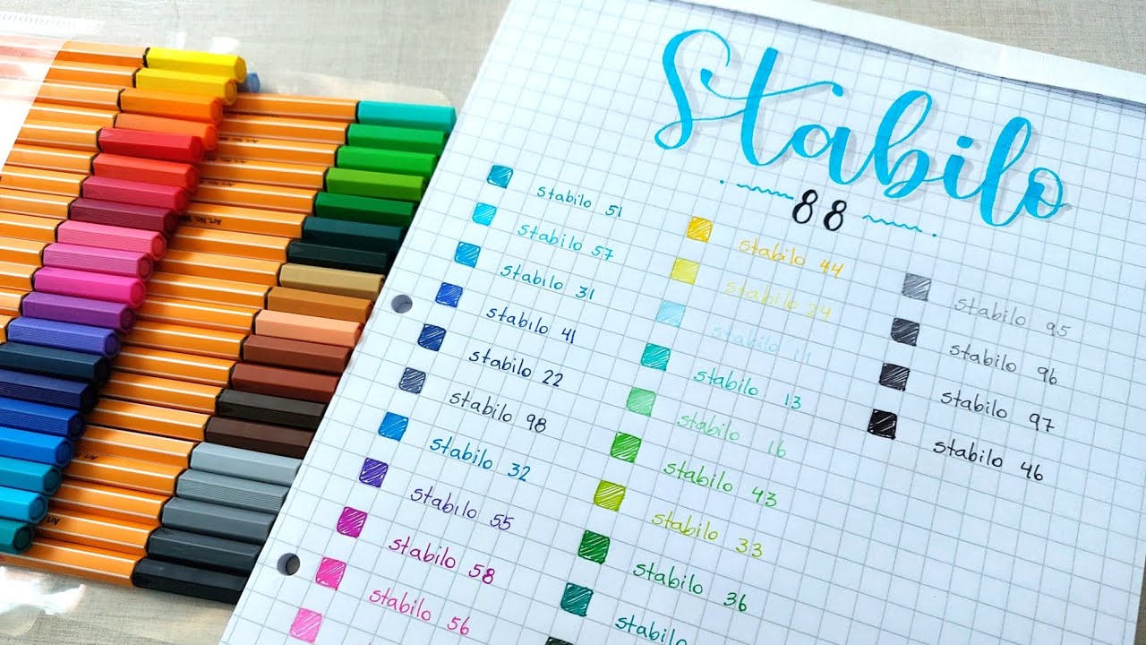 ✏️Reseña Stabilo Point 88📝