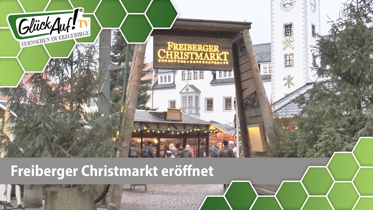 Eröffnung des 31. Freiberger Christmarktes