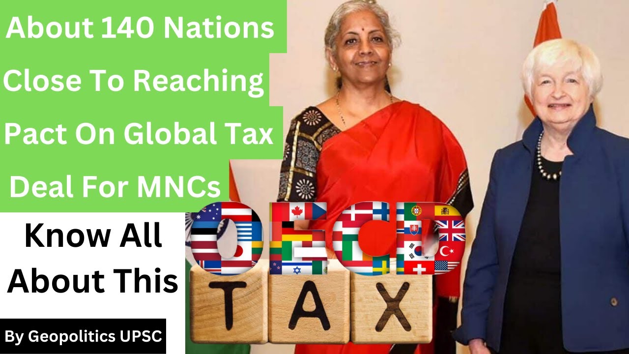 What is OECDs Global Tax Deal In Hindi Explained l #oecd