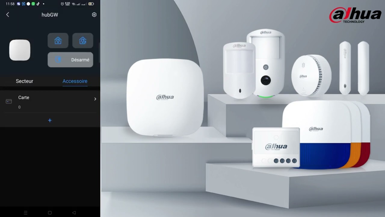 GUIDE DE MISE À JOUR ONLINE ALARM HUB DAHUA