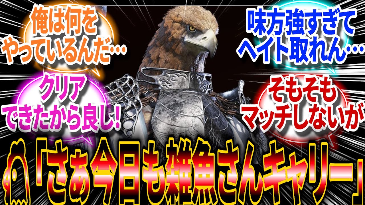 【ナイトレイン】鳥さん→さぁ今日も雑魚さんをキャリーするぞ【反応集】