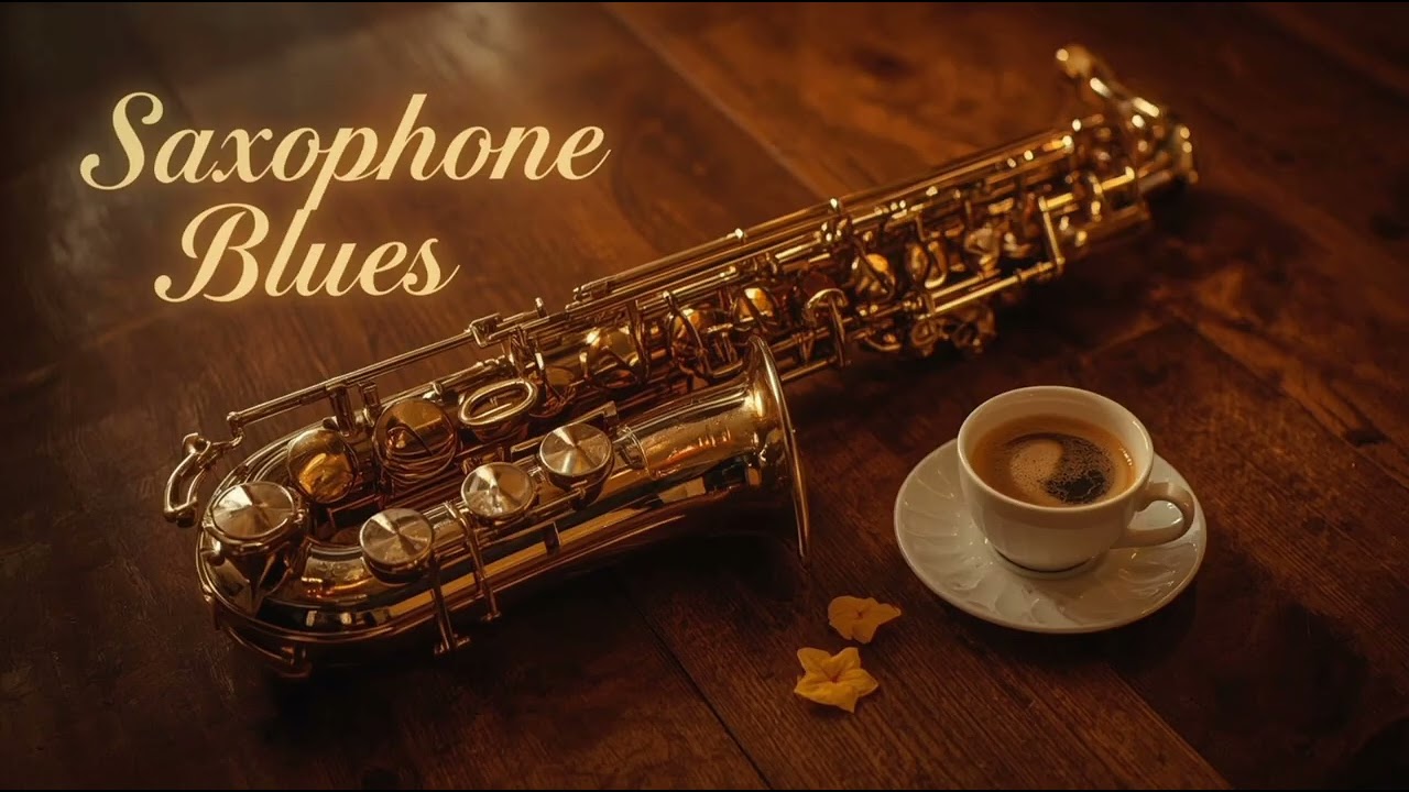 Vintage 1940s Saxophone Blues | Emotional Jazz Blues 65 BPM | Relaxing Night Blues