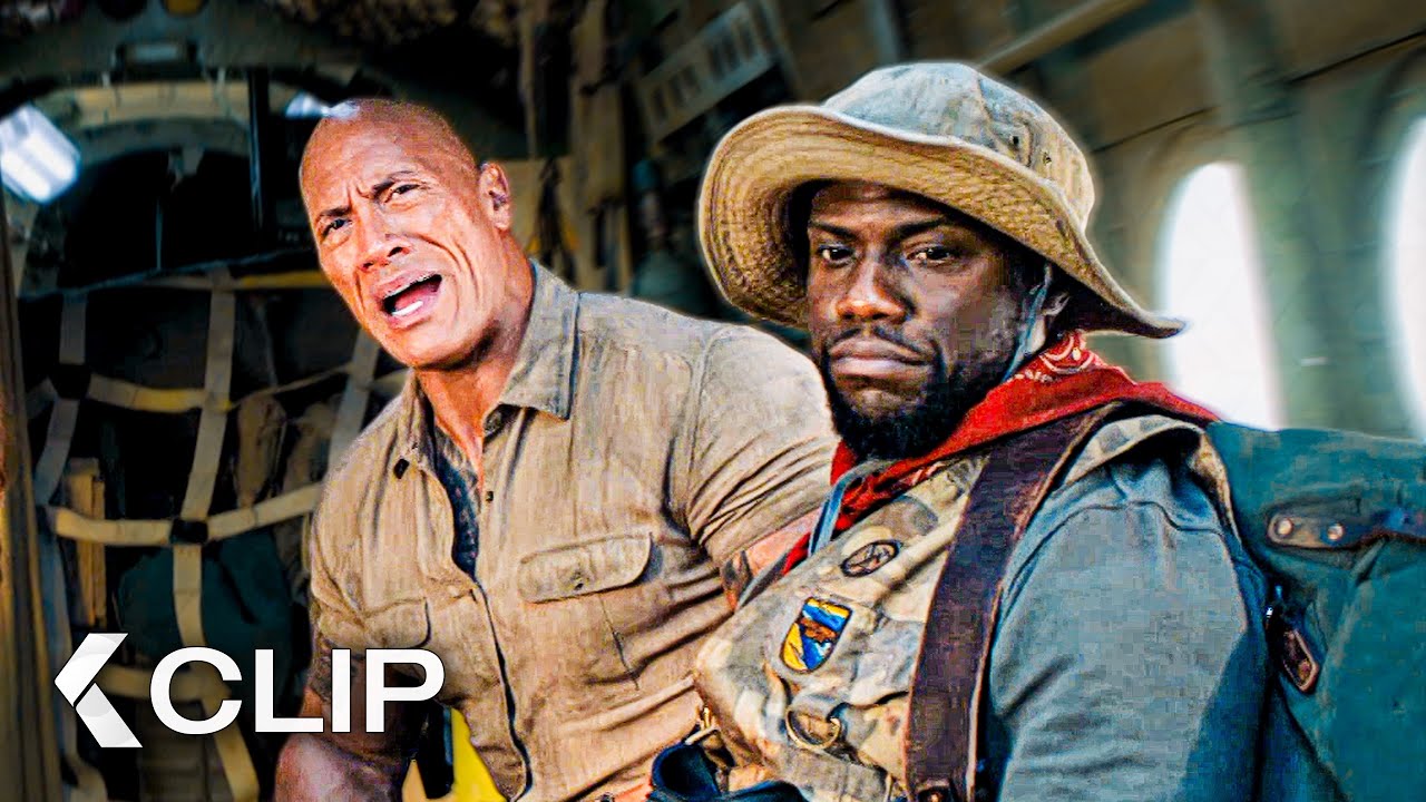 Game Starts With a BRUTAL Drop From the Plane - JUMANJI: The Next Level Clip (2019) The Rock