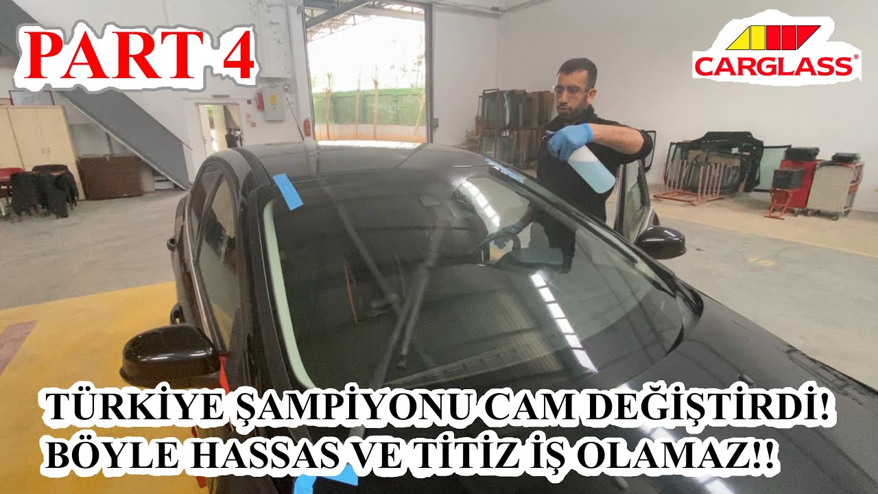 Part 4: Ford Focus rezistanslı ön cam değişimi | Kaskoyu deldirmedik | Böyle temiz iş yok | Vlog 18
