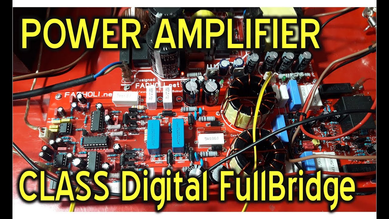 Membuat Power Amplifier Class D Fullbridge