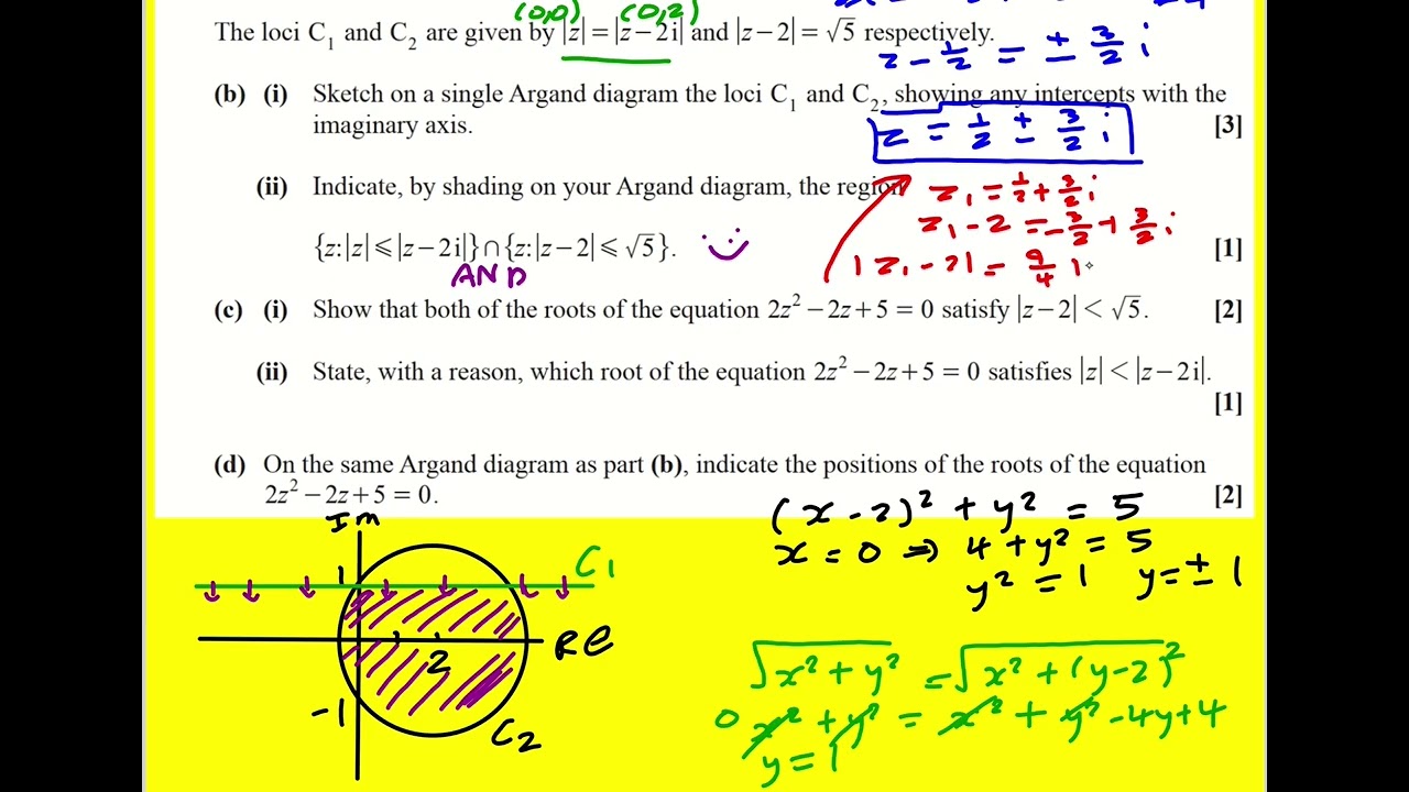 AL FM OCR Jun 2022 pure core paper 1 q3 (Further Maths A Level)