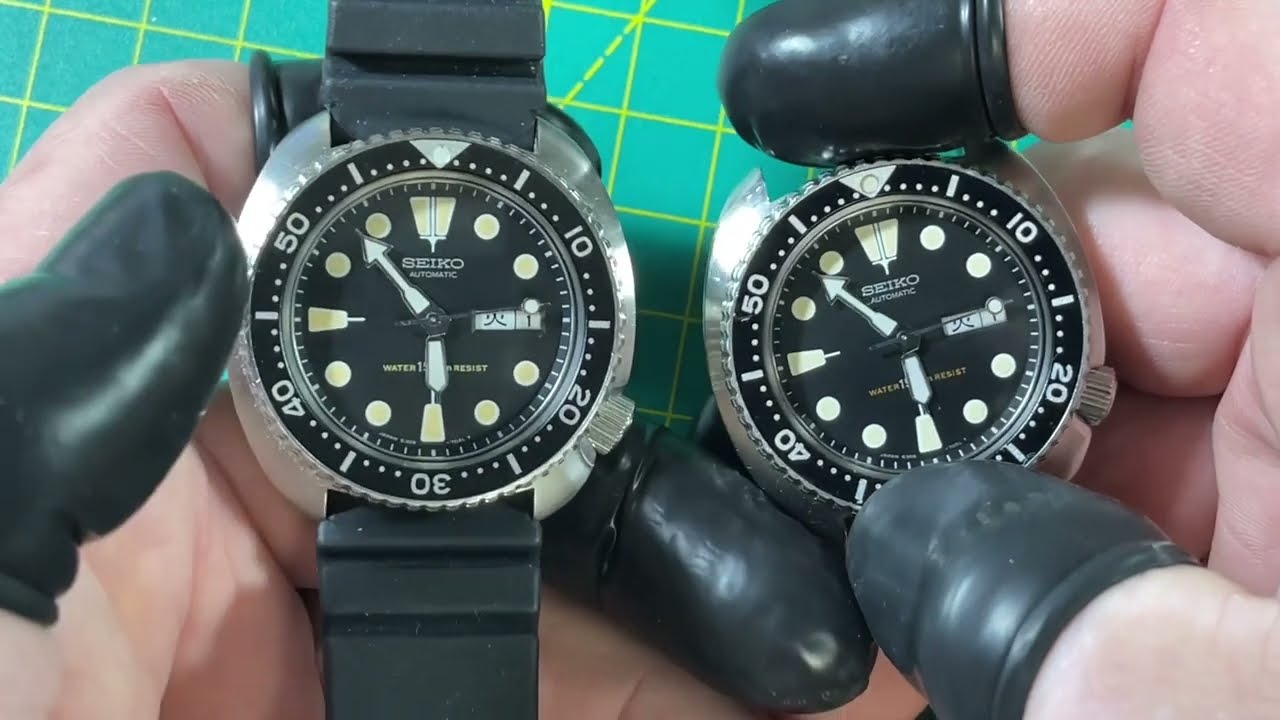 Seiko 6309-7040: все три варианта!