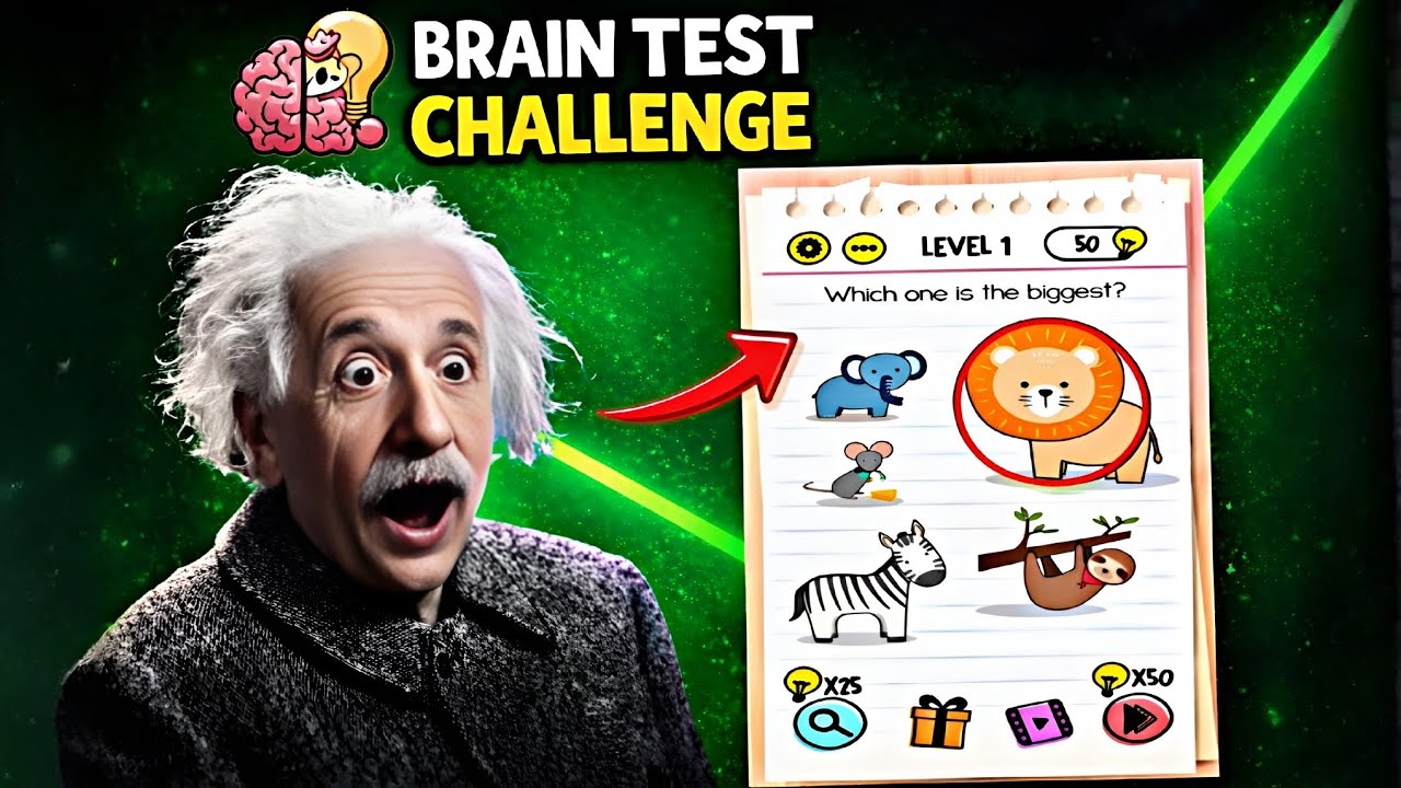 BRAIN TEST CHALLENGE | FAIL 
