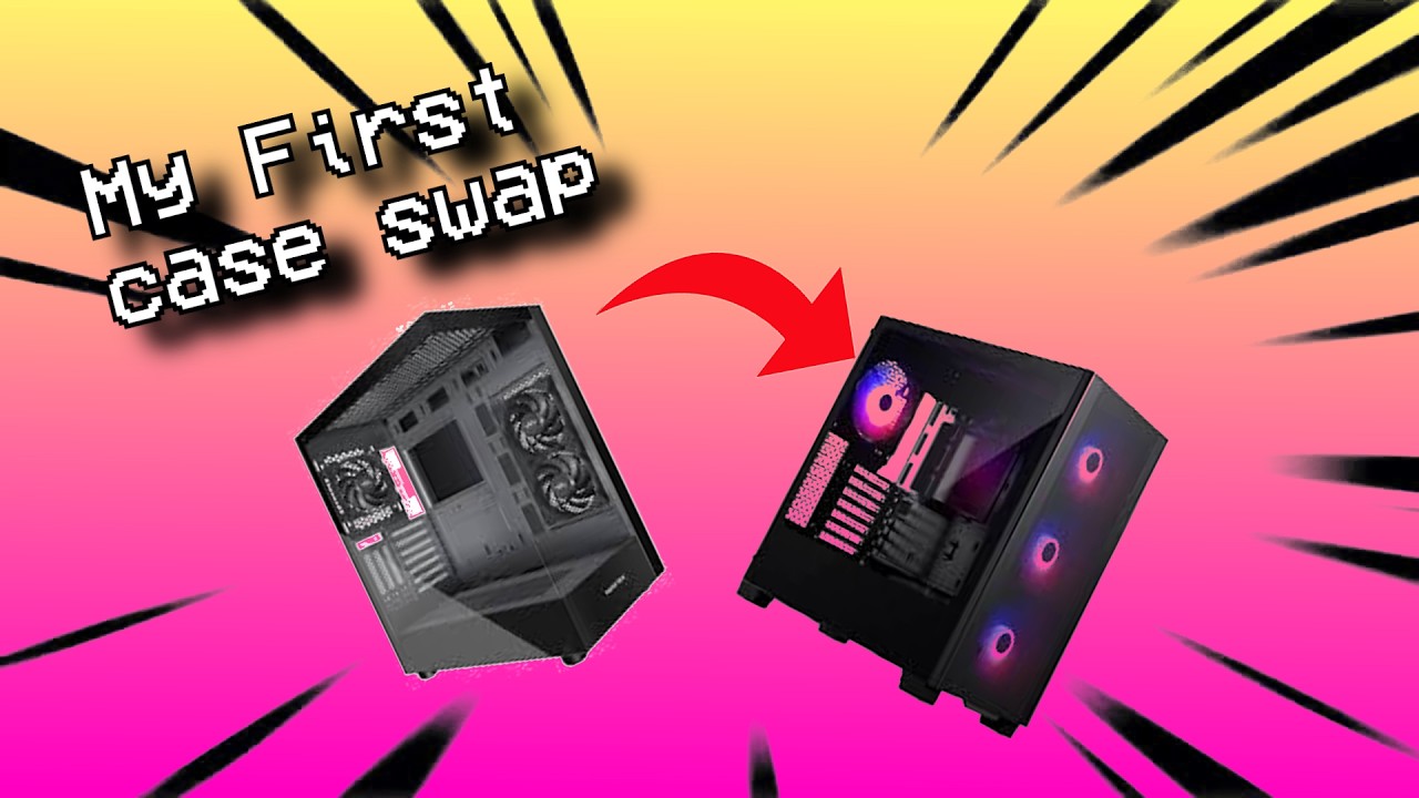Case swapping my PC!