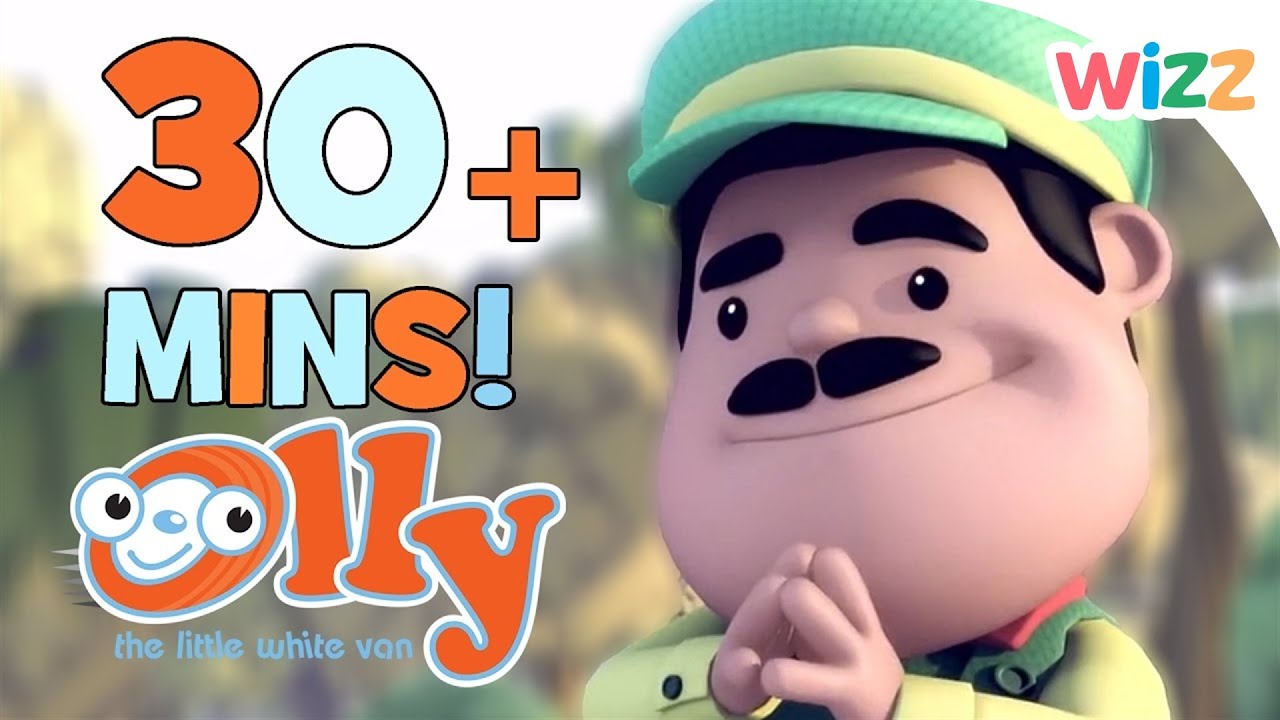 Olly The Little White Van | Olly and Stan Compilation | 30 minutes!