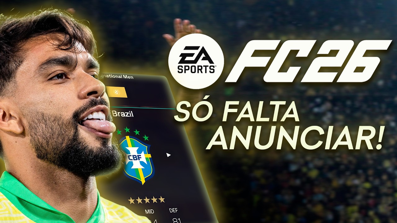 SELEÇÃO BRASILEIRA ESTÁ de VOLTA ao EA FC! Só falta anunciar...