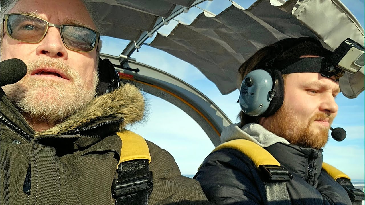 Flying Over Belarus In The Winter