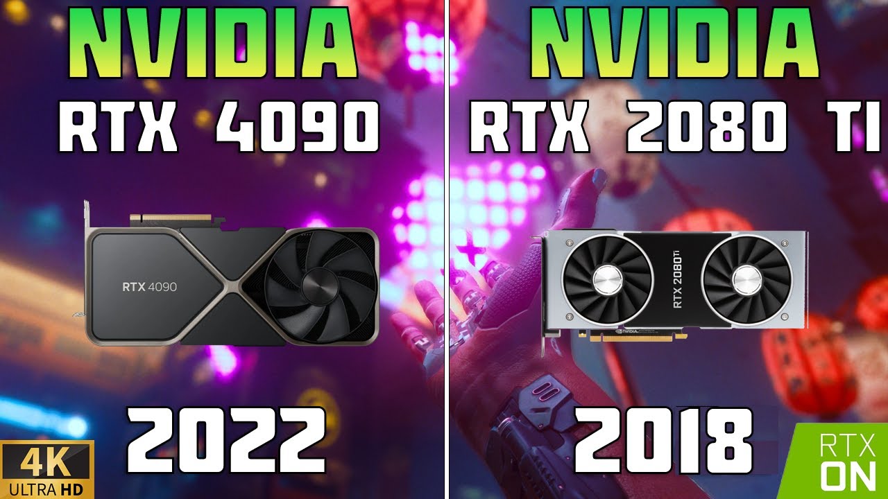 RTX 4090 vs RTX 2080 Ti - 4K 9 Games Test