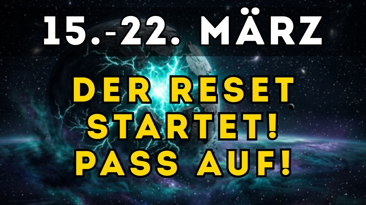 DER GROSSE RESET IST HIER! ÜBERLEBE DIE GEFÄHRLICHSTE WOCHE DES JAHRES.