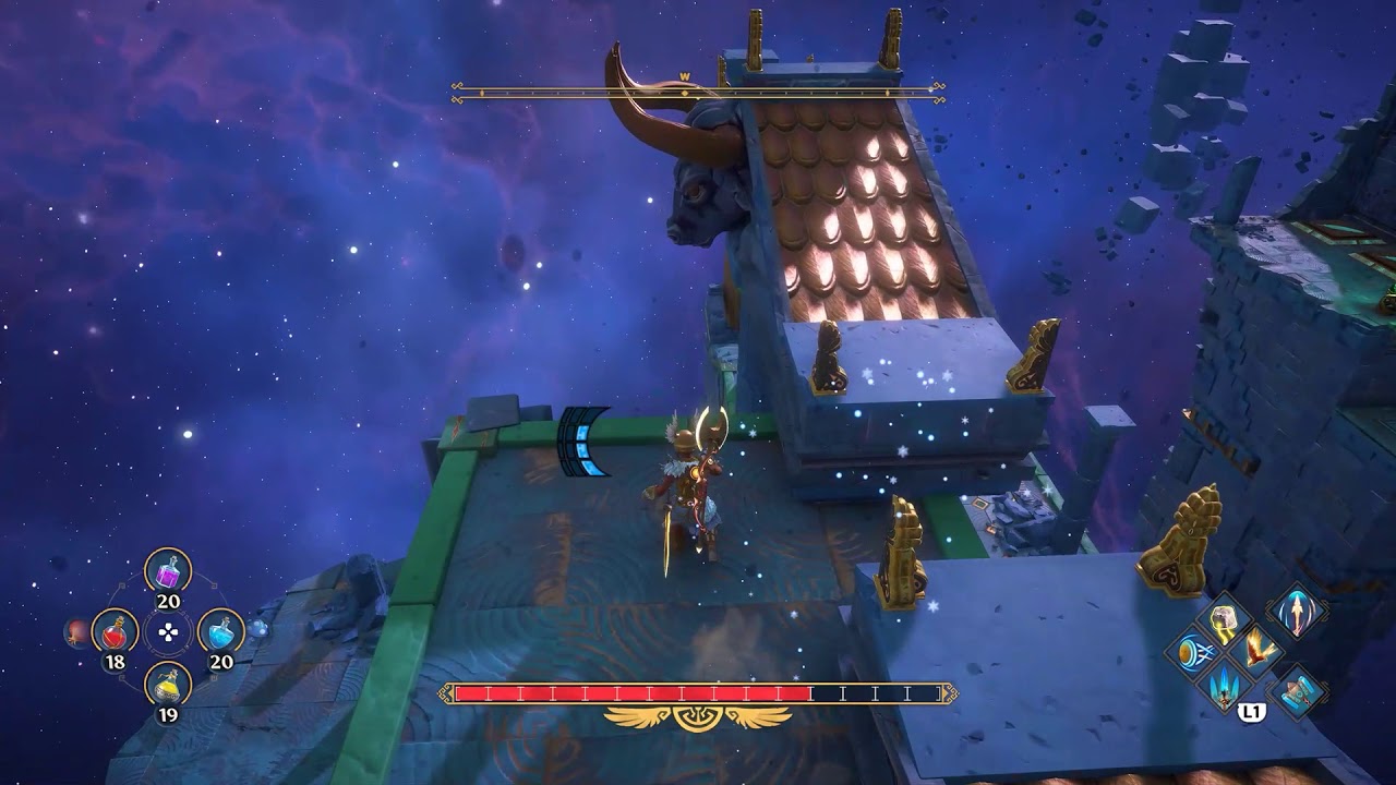 Taking Cerberos for a Walk Vault 100% Immortals Fenyx Rising