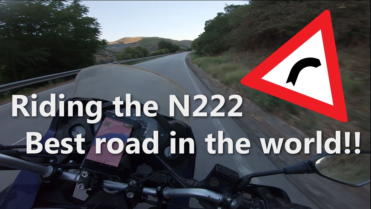 Riding the N222 - Best road in the world!!