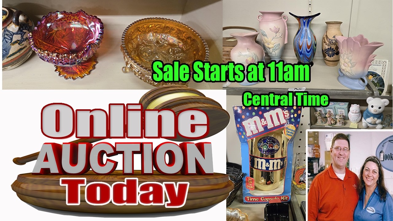 5-Hour Vintage Treasure Auction LIVE! Bid, Win & Score Amazing Collectibles!