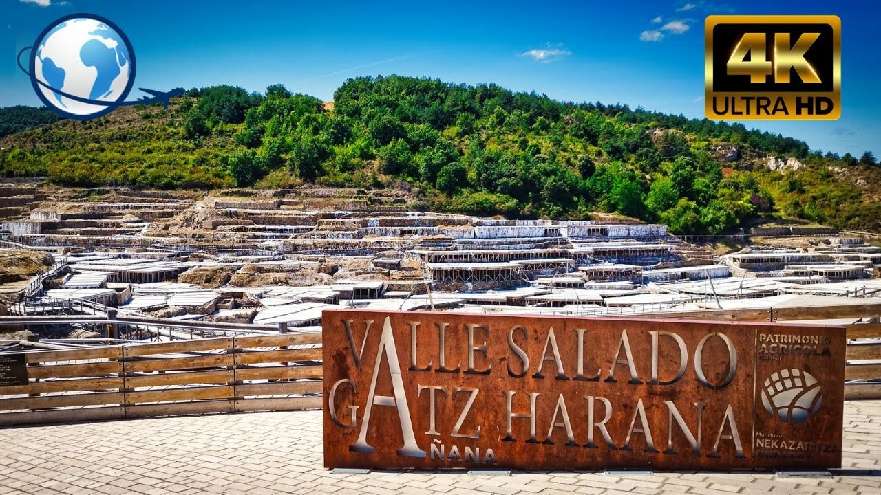 QUÉ VER en SALINAS DE AÑANA, Álava 4K - Descubre el Valle Salado de Añana